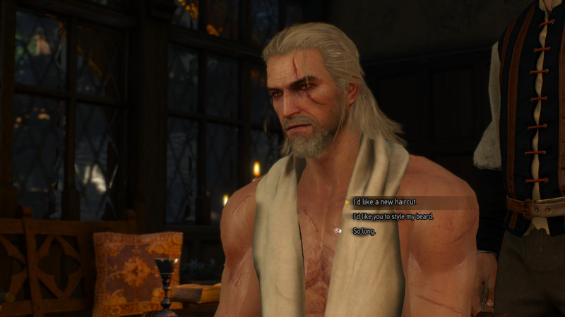 Illustration for article titled The Witcher 3’s Free DLC So Far: Monsters, Beards, And A Pretty Dress
